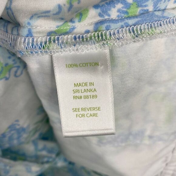 Lilly Pulitzer Shorts Print Buttercup Scalloped - Picture 6 of 7